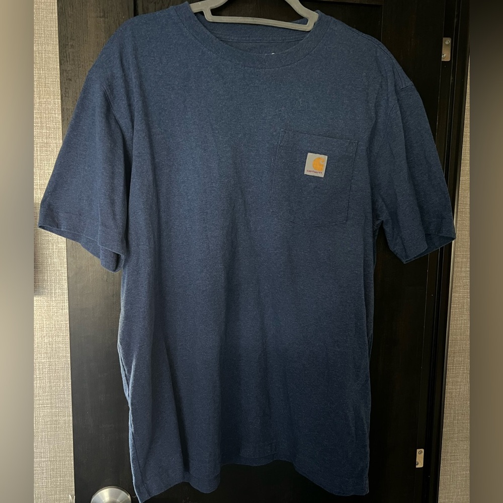 Carhartt Men's Navy Short Sleeve Tee